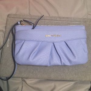 Baby blue Juicy Couture wristlet